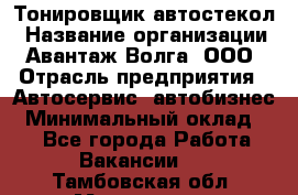 Тонировщик автостекол › Название организации ­ Авантаж-Волга, ООО › Отрасль предприятия ­ Автосервис, автобизнес › Минимальный оклад ­ 1 - Все города Работа » Вакансии   . Тамбовская обл.,Моршанск г.